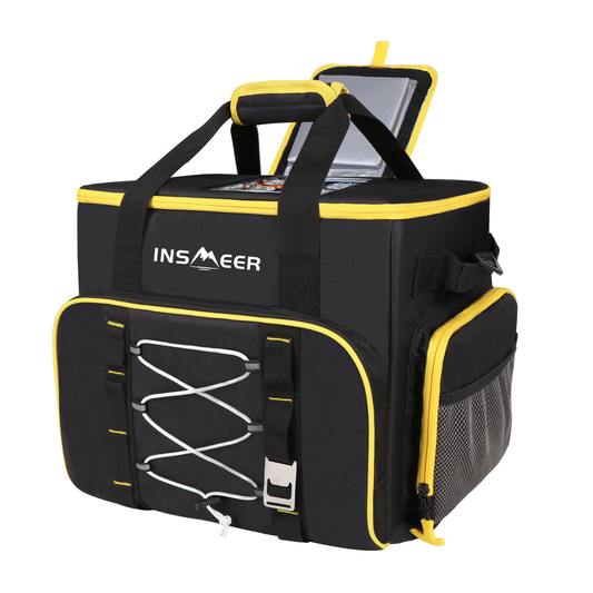 45L Large Cooler Bag with Hard bottom