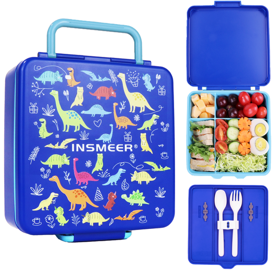 Lunch Box Bento for Kids Blue