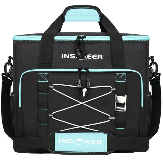 INSMEER 55L Large Cooler Bag Black